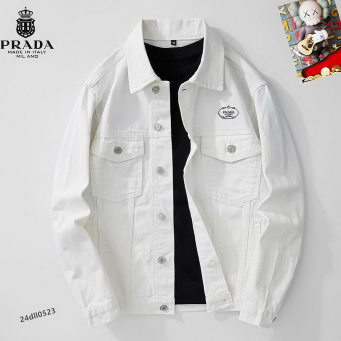 Prada Denim Jacket Mens ID:20250925-77